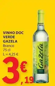 E.Leclerc Gazela - vinho doc verde promoção