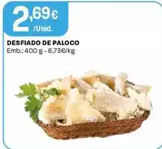 Intermarché Desfiado de paloco promoção