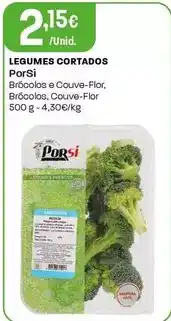 Intermarché Porsi - legumes cortados promoção
