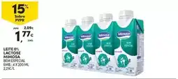 Continente Mimosa - leite 0% lactose promoção