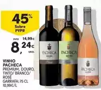 Continente Pacheca - vinho promoção