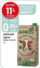 Intermarché Agros - leite uht promoção