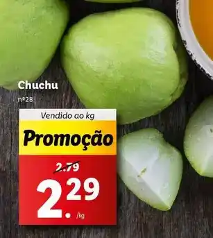 Lidl Chuchu promoção