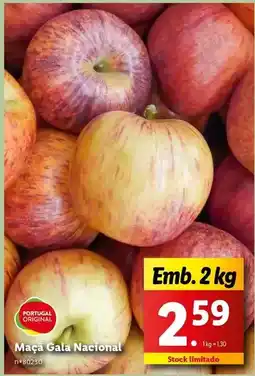 Lidl Portugal - maçã gala nacional promoção