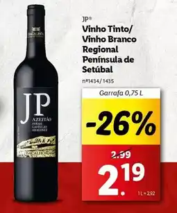 Lidl Jp - vinho branco regional peninsula de setubal promoção