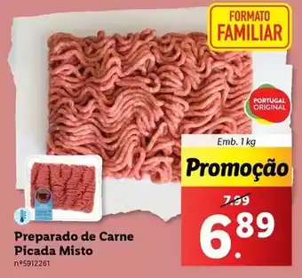 Lidl Portugal - preparado de carne picada misto promoção