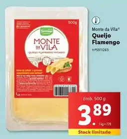 Lidl Santiago - queijo flamengo promoção