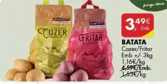 Pingo Doce A+ - batata promoção