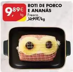 Pingo Doce Roti de porco e ananas promoção