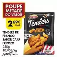 Pingo Doce Valor - tenders de frango sabor caju promoção