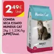 Pingo Doce Mundus - comida seca p/gato promoção