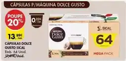 Pingo Doce Sical - cápsulas dolce gusto promoção