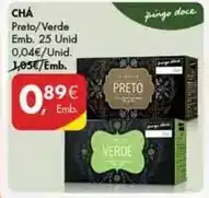 Pingo Doce Pingo doce - chá promoção