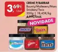Pingo Doce Bounty - creme p/barrar promoção