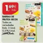 Pingo Doce As - barras de frutos secos promoção