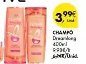 Pingo Doce Elvive - champo promoção