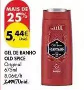 Pingo Doce Old spice - gel de banho promoção