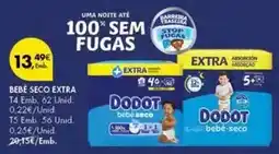 Pingo Doce Dodot - bebe seco extra promoção