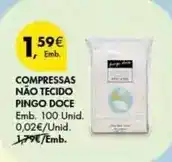 Pingo Doce Pingo doce - compresas nao tecido promoção