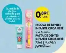 Pingo Doce A+ - escova dentes infantil cuida bebe promoção