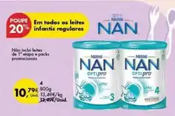 Pingo Doce Nestle - nan opti pro promoção