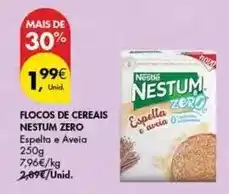 Pingo Doce Nestum - flocos de cereais promoção