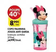 Pingo Doce Copo palhinha jogos anti queda promoção