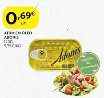 Spar Atum em óleo adonis promoção