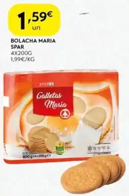 Spar Bolacha maria spar promoção