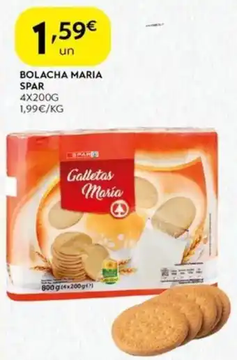 Spar Bolacha maria spar promoção