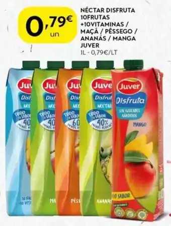 Spar Nectar disfruta 10frutas +10vitaminas / maçã / pessego / ananás/manga juver promoção