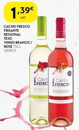 Spar Cacho fresco frisante regional tejo vinho branco/ rosé promoção