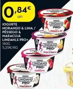 Spar Iogurte morango & lima / pêssego & maracujá lindahls pro+ promoção