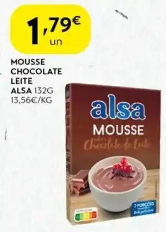 Spar Mousse chocolate leite alsa promoção