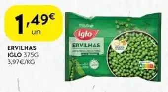 Spar Ervilhas iglo promoção