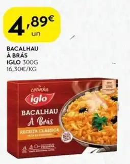 Spar Bacalhau à brás iglo promoção