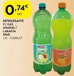 Spar Refrigerante c/ gás ananás / laranja spar promoção