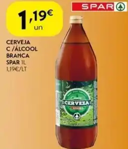 Spar Cerveja c/álcool branca spar promoção