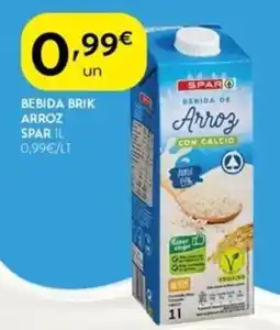 Spar Bebida brik arroz spar promoção