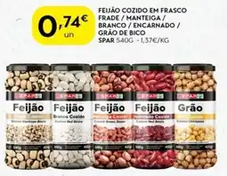 Spar Feijão cozido em frasco frade / manteiga / branco/encarnado / grão de bico spar promoção