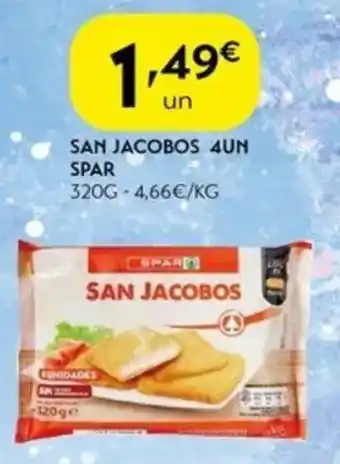 Spar San jacobos 4un spar promoção