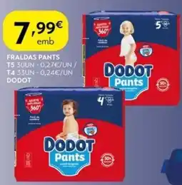 Spar Fraldas pants promoção