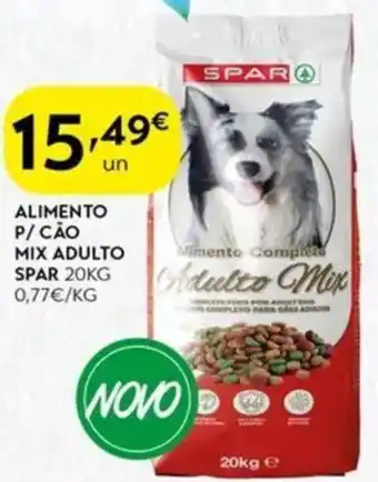 Spar Alimento p/cão mix adulto spar promoção