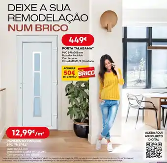 Bricomarché Porta "alabama" promoção