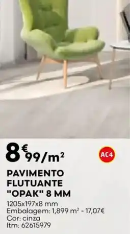 Bricomarché Pavimento flutuante "opak" 8 mm promoção