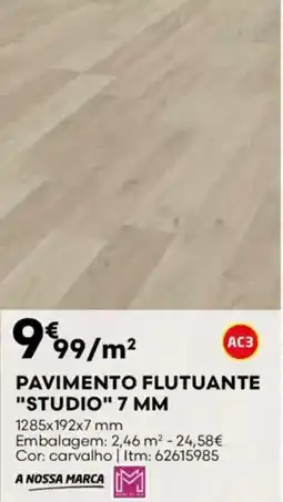 Bricomarché Pavimento flutuante "studio" 7 mm promoção