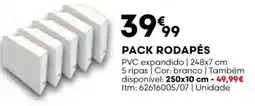 Bricomarché PACK RODAPÉS promoção