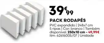 Bricomarché PACK RODAPÉS promoção