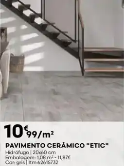 Bricomarché Pavimento cerâmico "etic" promoção