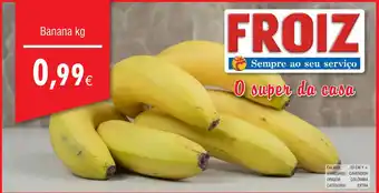 Froiz Banana promoção